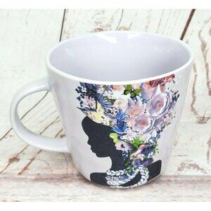 Prima Design Floral Mug - Purple, Pink, Violet, Dishwasher and Microwave Safe